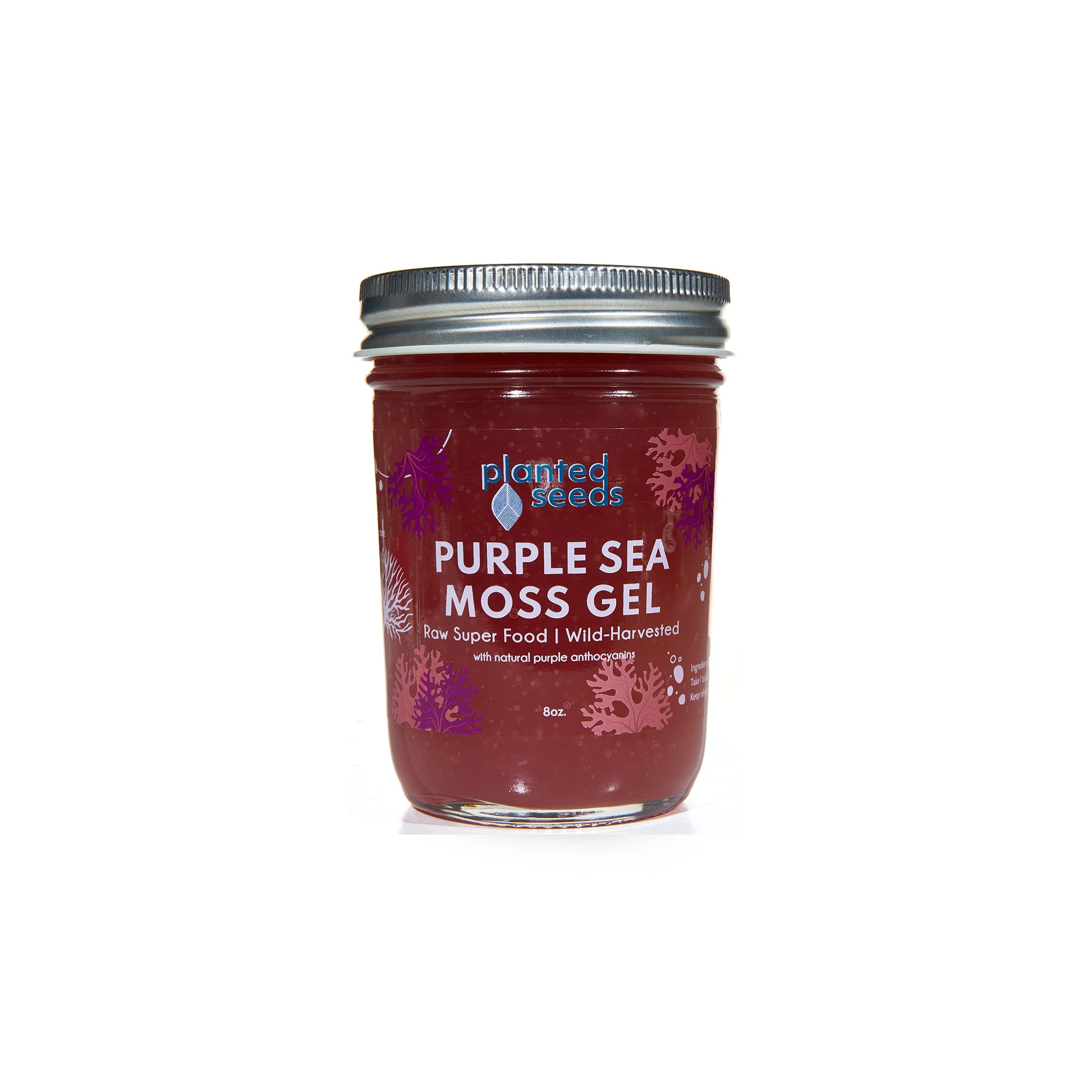 Purple Sea Moss Gel - 8oz Jar.