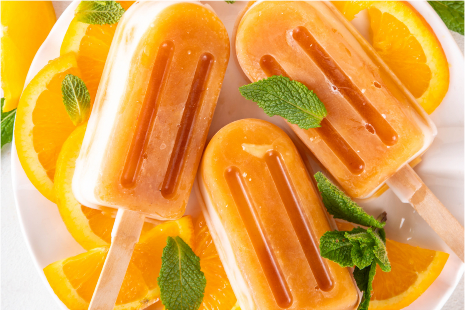 Vegan Orange Creamsicles