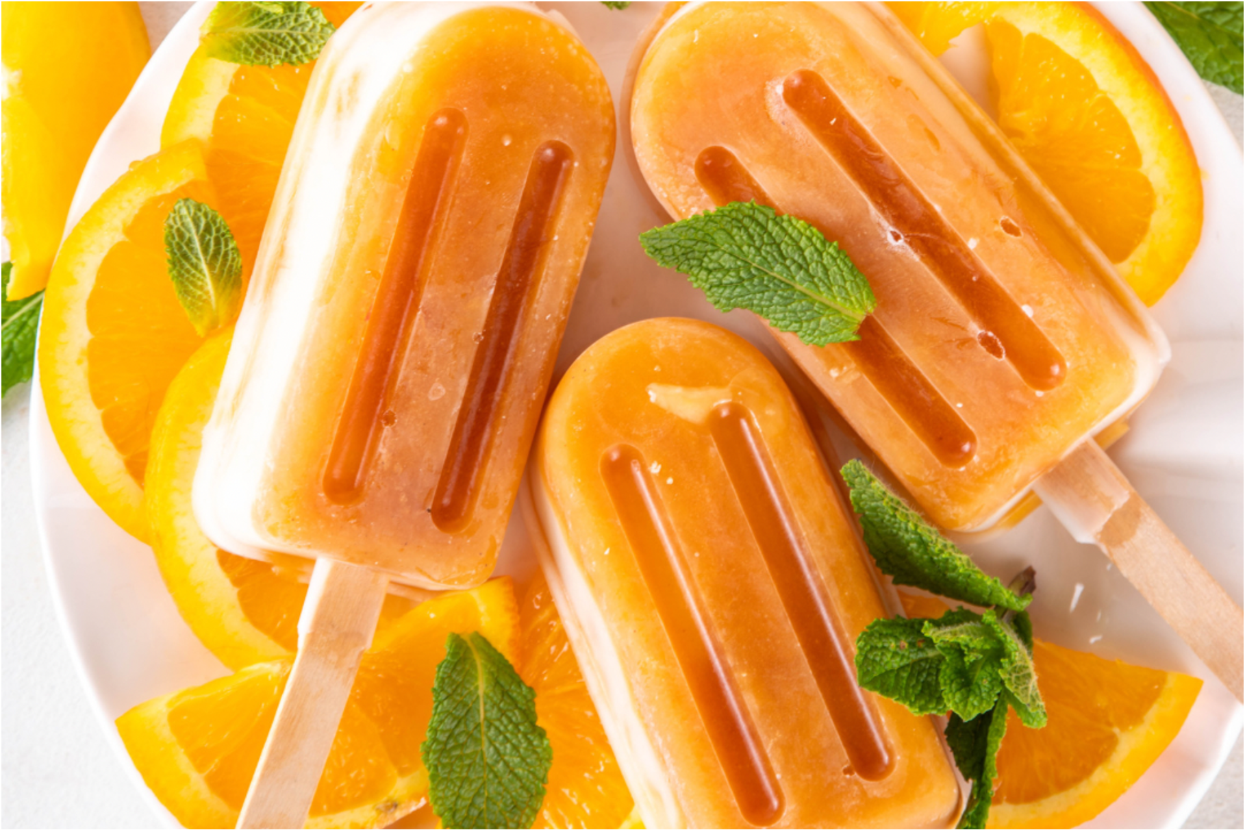 Vegan Orange Creamsicles