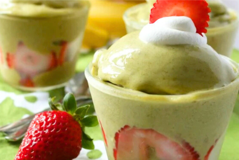 Strawberry Matcha Nice Cream