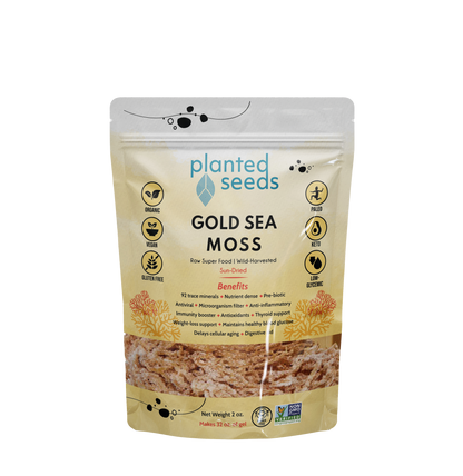 Gold Sea Moss - 2oz dry