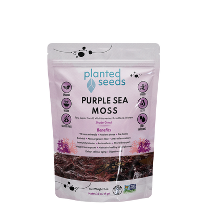 Purple dry moss - 2oz