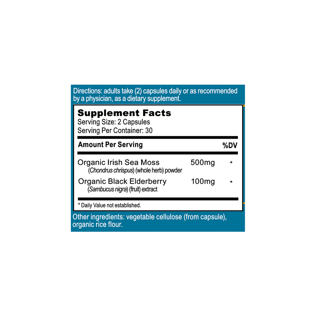 Sea Moss Capsules - Immune Support