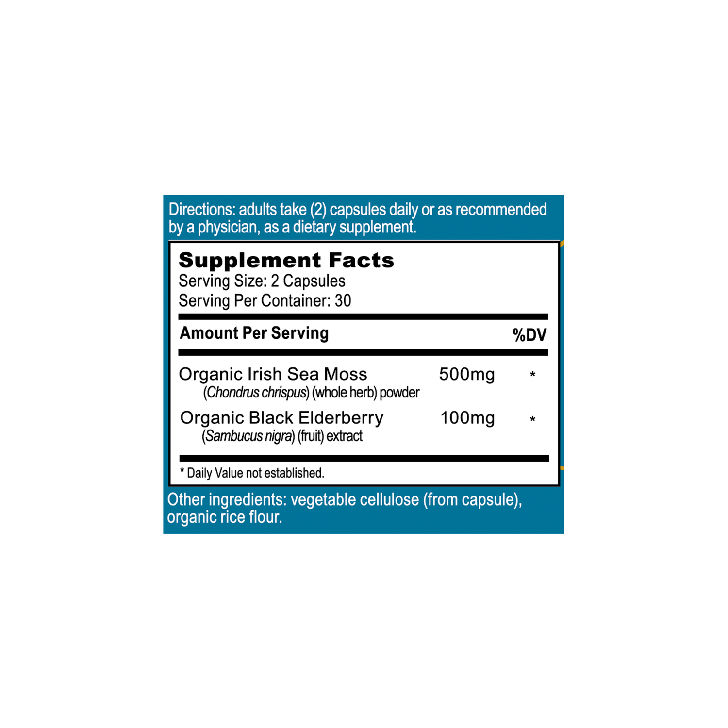 Sea Moss Capsules - Immune Support