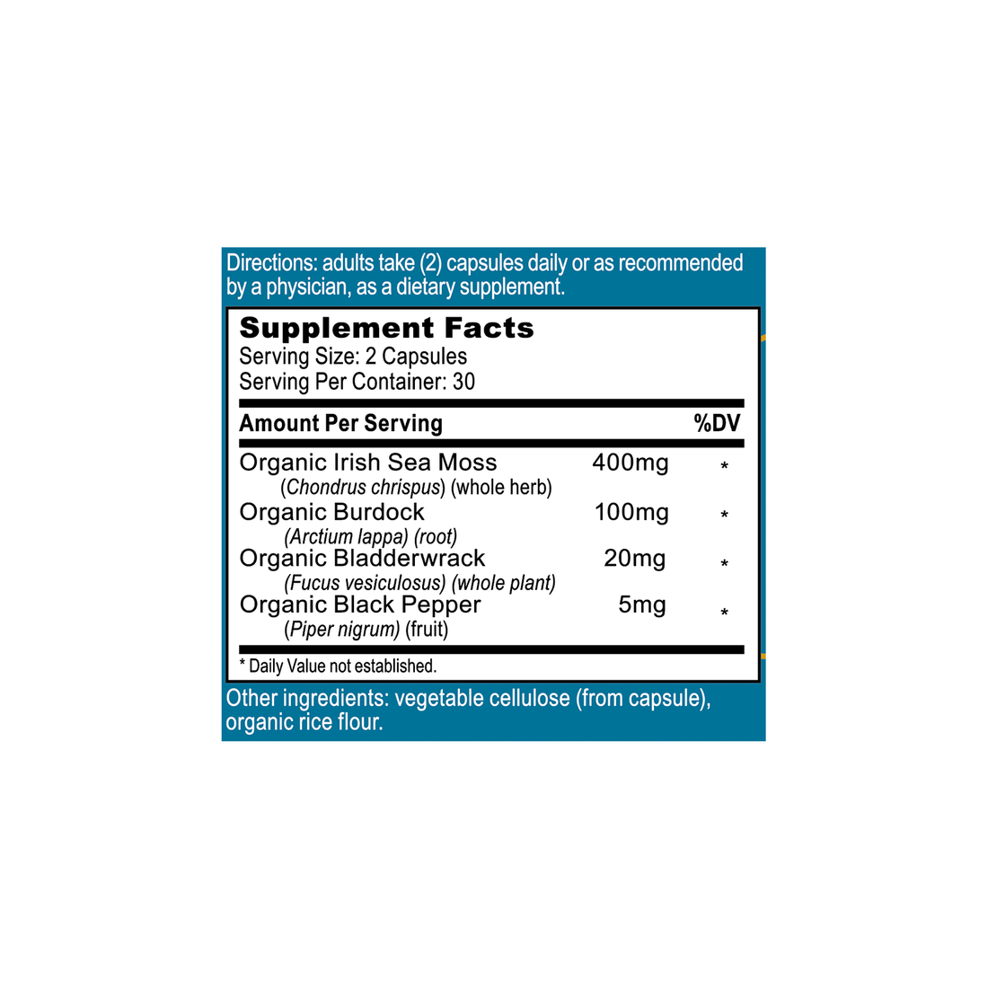 Sea Moss Capsules - Complete Trace Minerals