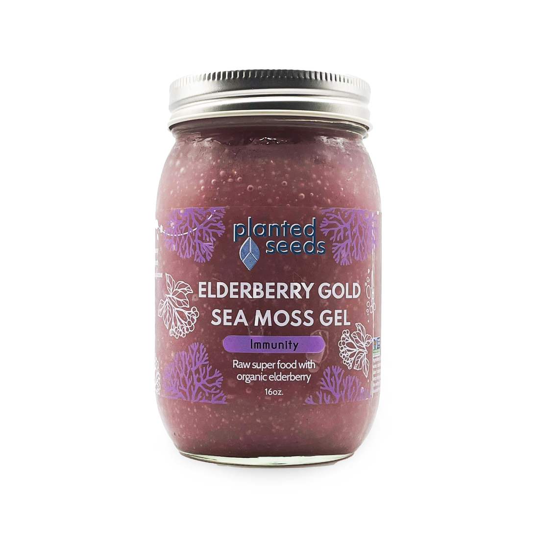 Elderberry Gold Sea Moss Gel