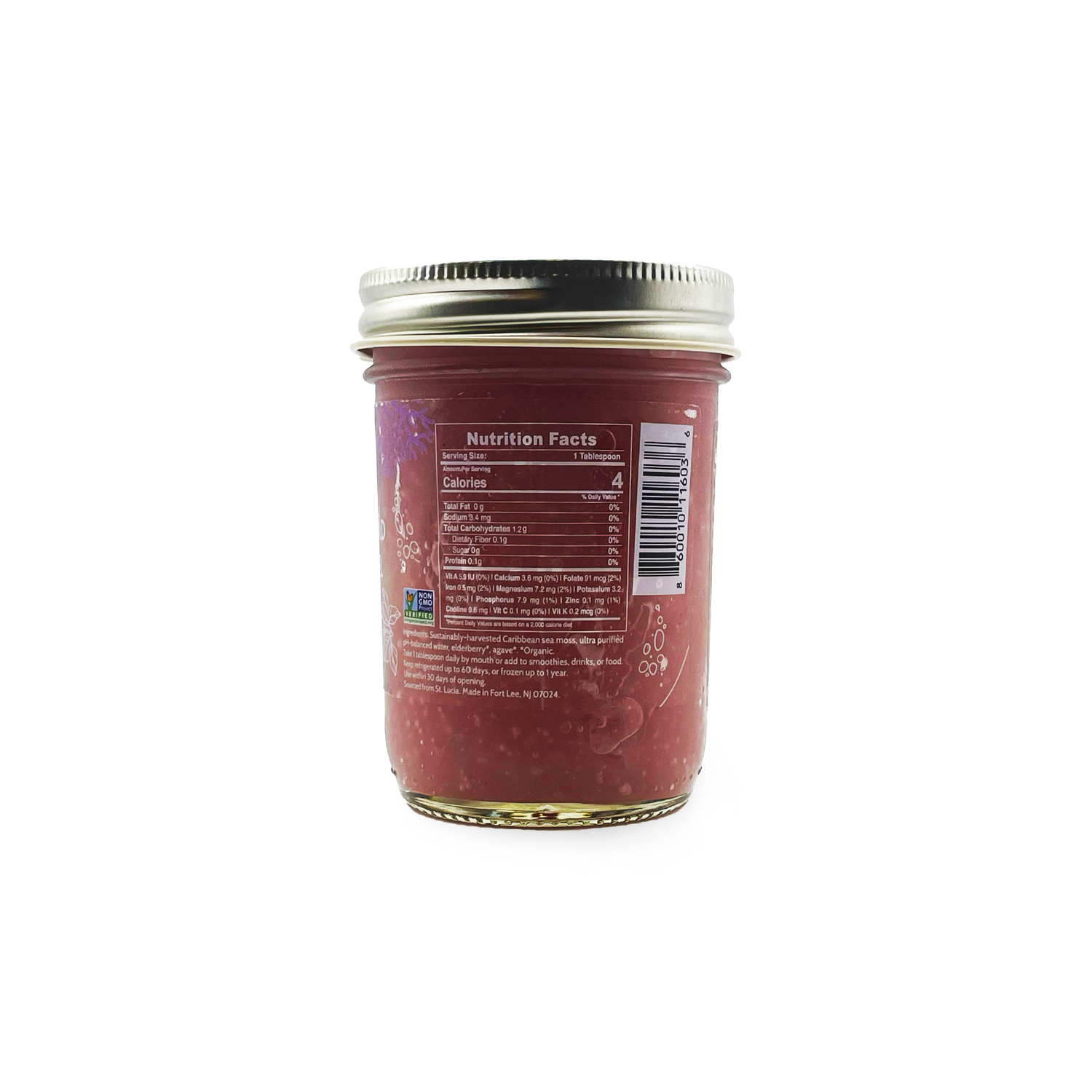 Elderberry Gold Sea Moss Gel