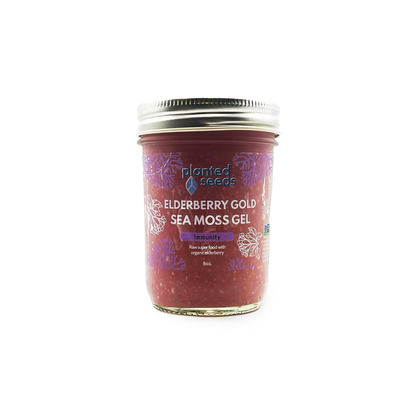 Elderberry Gold Sea Moss Gel