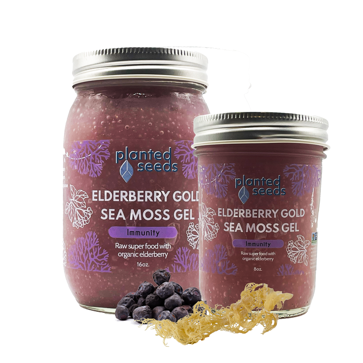 Elderberry Gold Sea Moss Gel