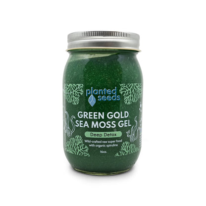 Green Gold Sea Moss Gel