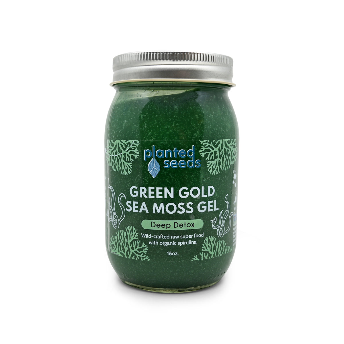 Green Gold Sea Moss Gel
