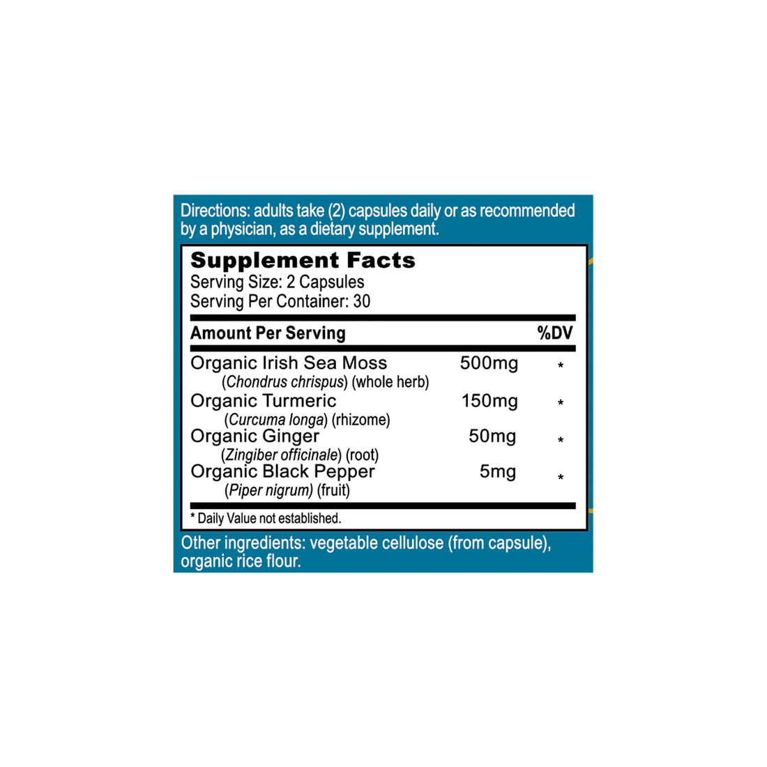 Sea Moss Capsules - Anti-Inflammatory Support