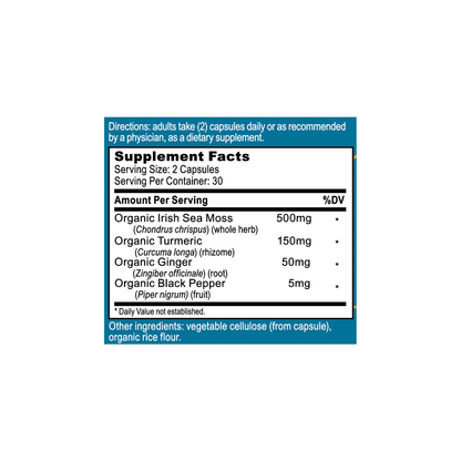 Sea Moss Capsules - Anti-Inflammatory Support