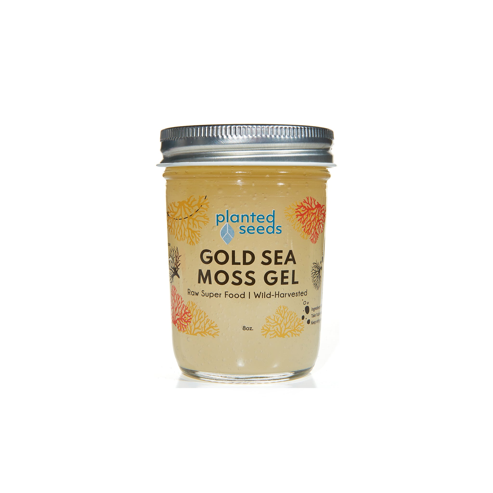 Gold Sea Moss Gel - 8oz Jar.